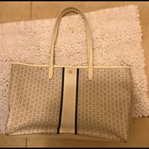 Tory Burch White Tote